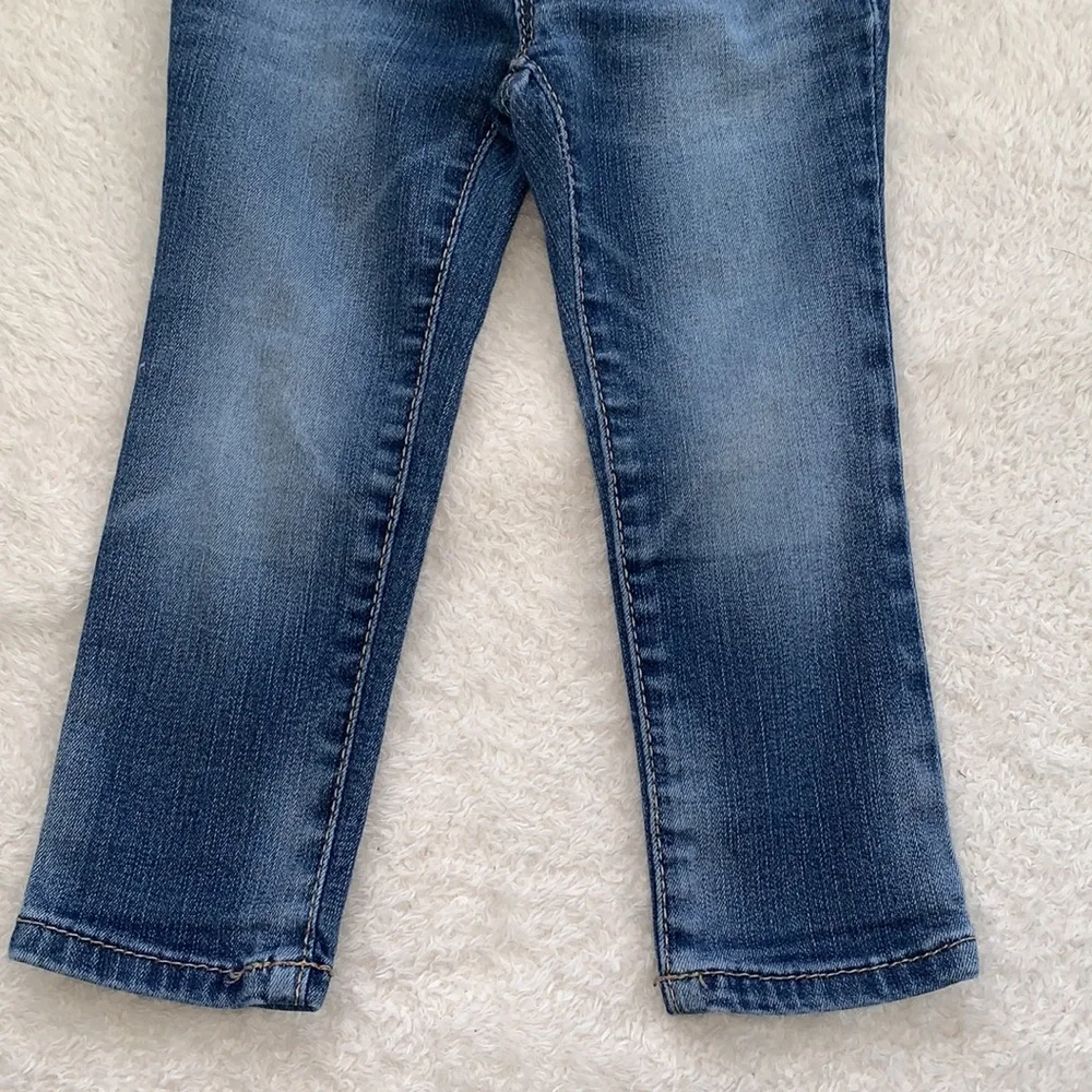 GAP Classic Faded Indigo Jeggings Jeans 2T EUC Elastic Waist